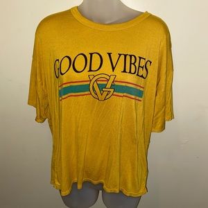 FashionNova yellow shirt